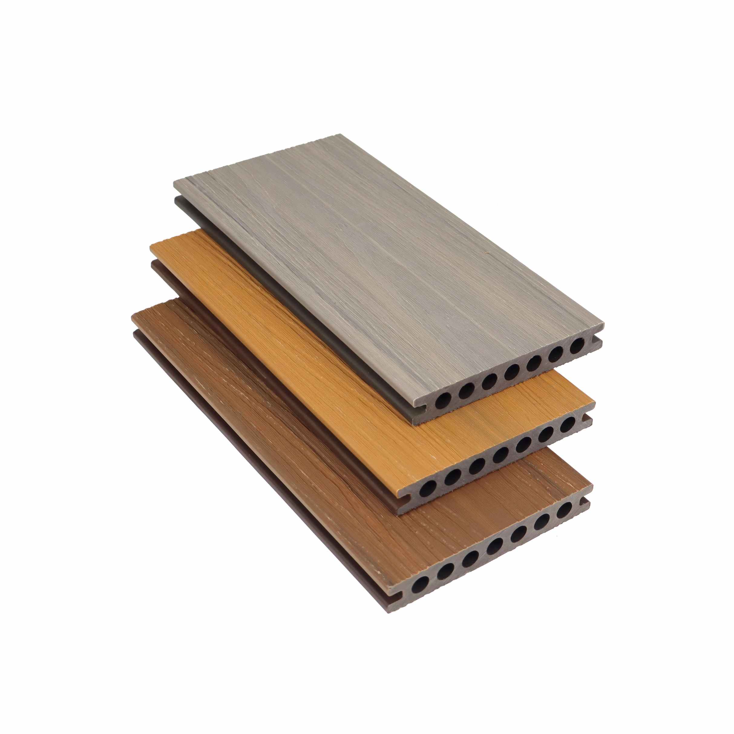 Solución para exteriores de bajo mantenimiento y coextrusión de WPC de dos colores - SAYRUO
