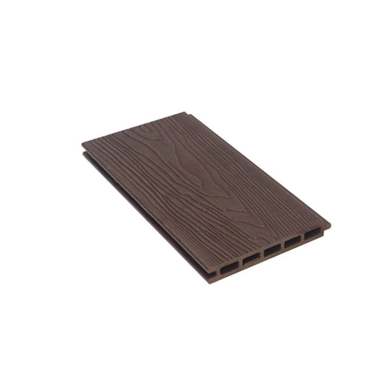 Cercado de WPC para patio con diseño machihembrado resistente a la intemperie - SAYRUO