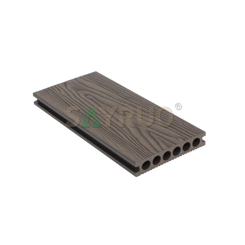 Tarima WPC duradera con relieve profundo en 3D - SAYRUO