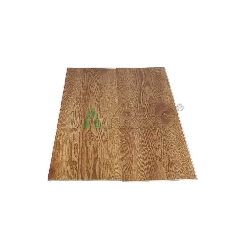 Pisos de vinilo SPC con veta de madera, resistentes al desgaste, antideslizantes, fáciles de limpiar para uso comercial y residencial. - SAYRUO