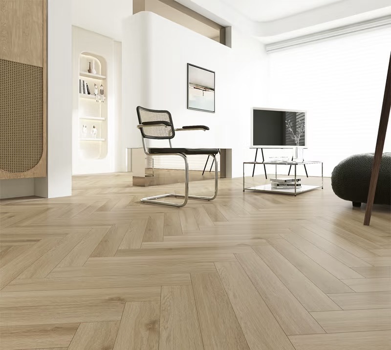 Eleve su sala de estar con pisos SPC en espiga: estilo, durabilidad y facilidad