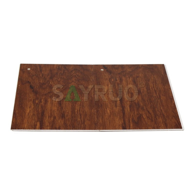 Pisos de vinilo SPC de grano de madera intenso, de grado industrial, resistentes, para uso comercial residencial al por mayor - SAYRUO